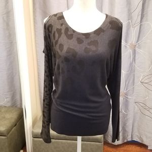 Couture cold shoulder top